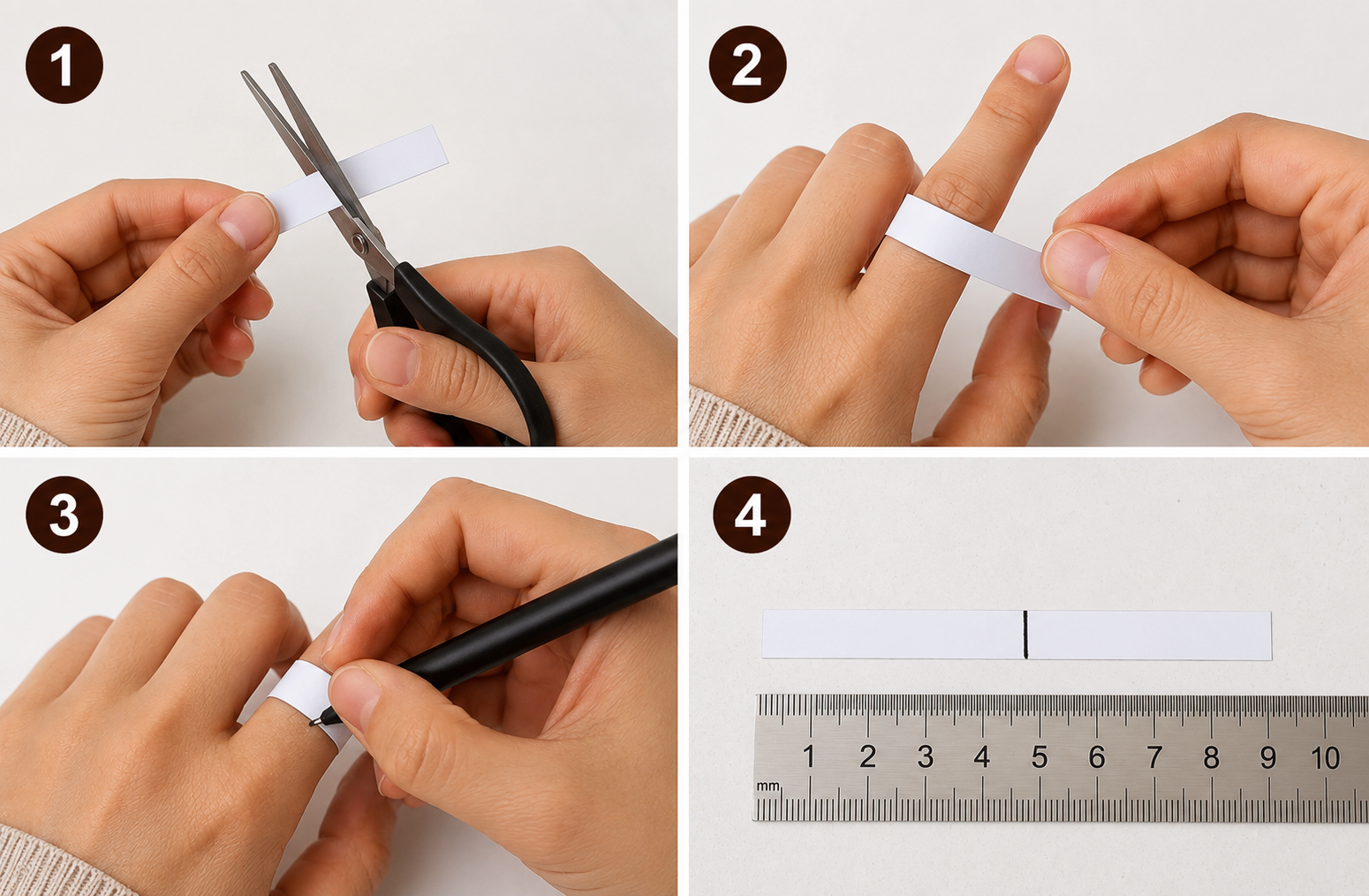 Ring size guide